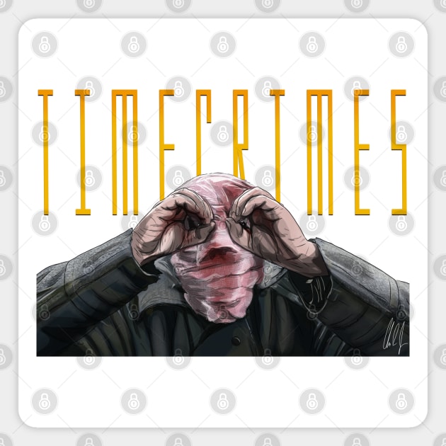Timecrimes: Binoculars Magnet by 51Deesigns